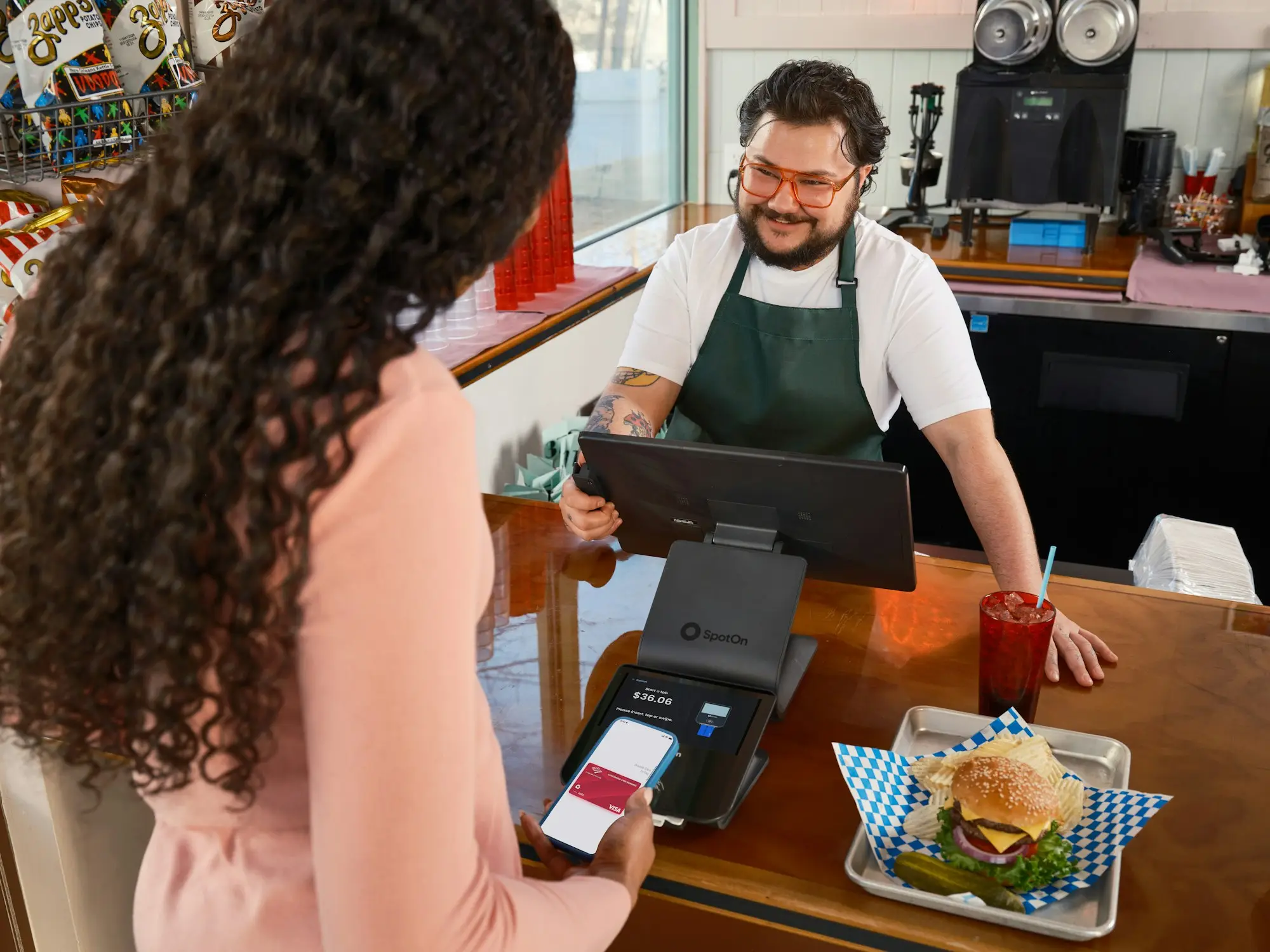 Owner paying supplier card