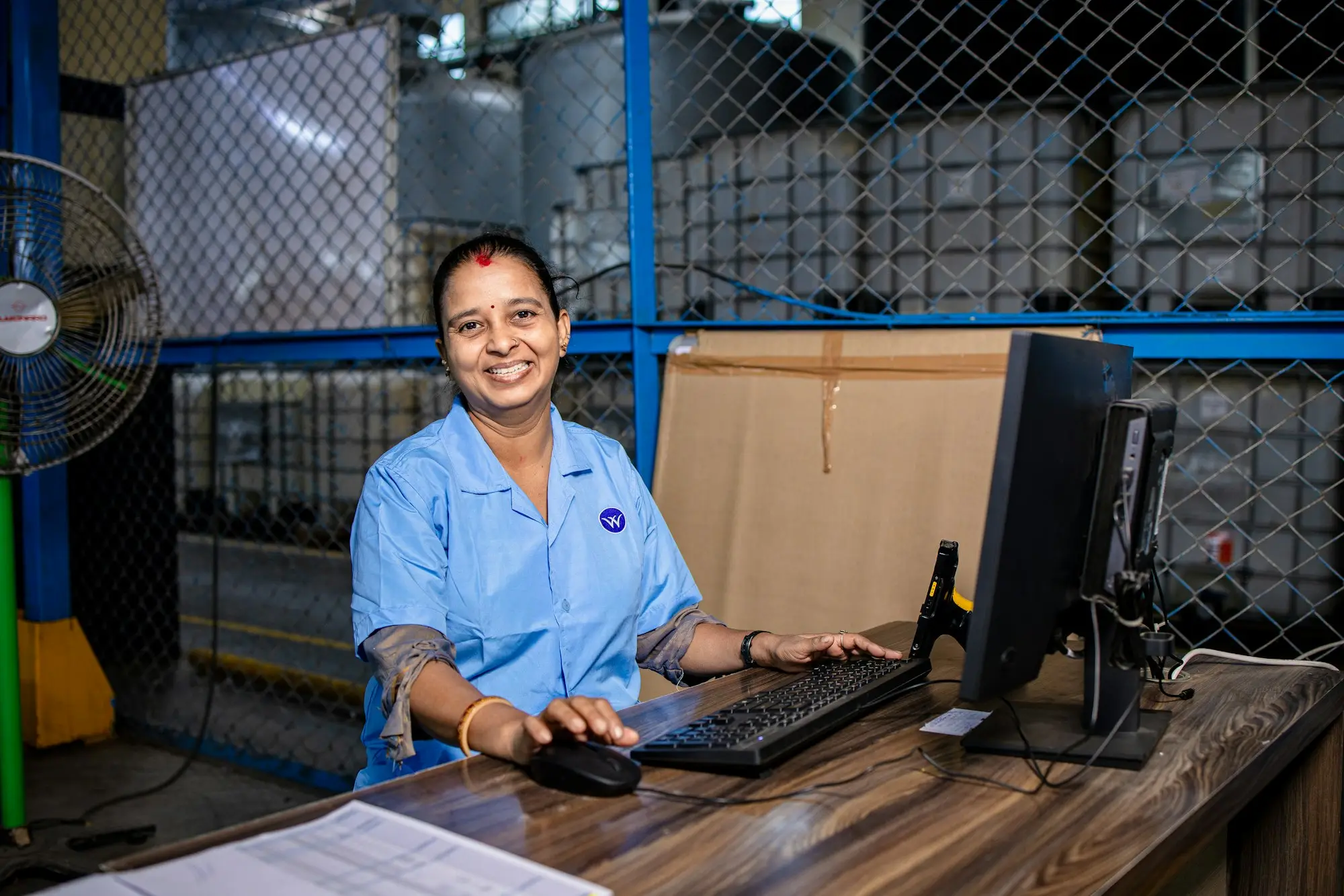 Wholesaler warehouse in an Australian small business setting